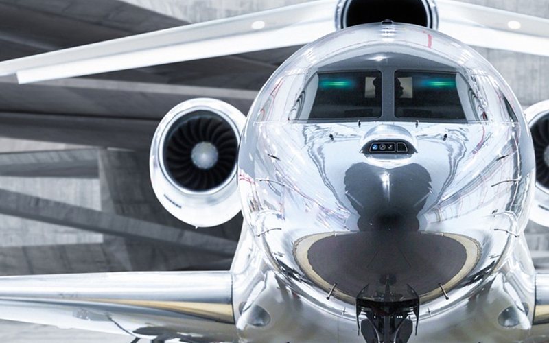 Dassault Falcon 8X é amplamente utilizado por empresários e esportistas - Divulgação